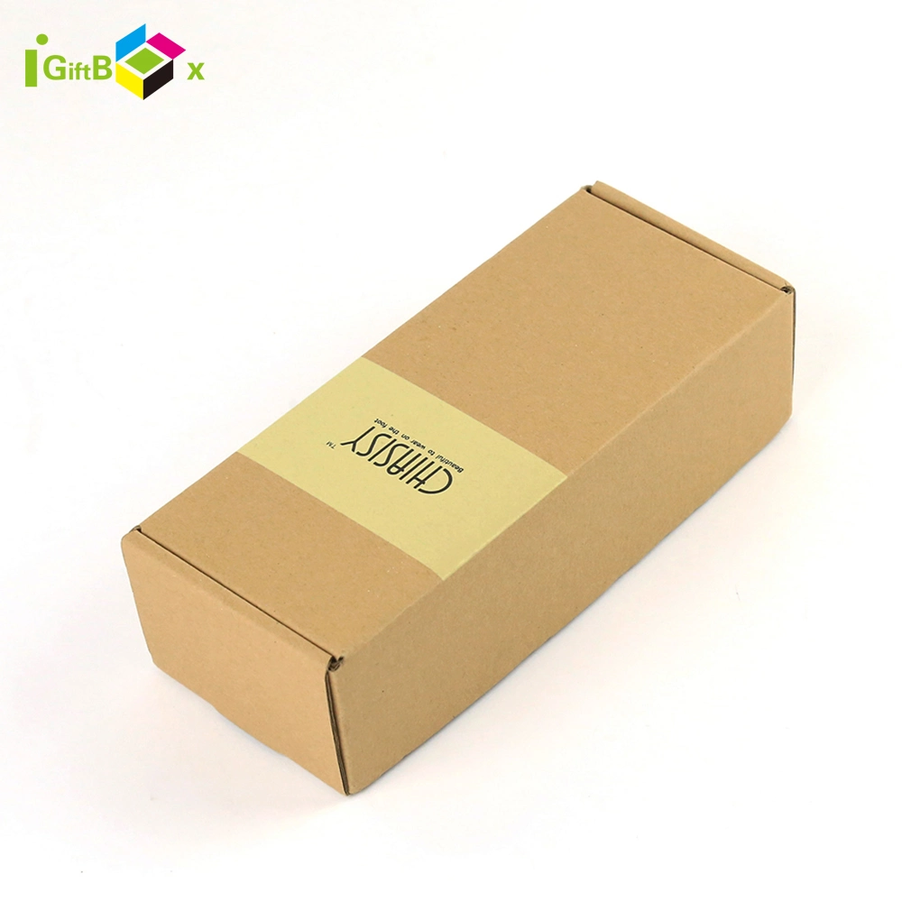 Recycable E-Flut Corrugated Material Flat Packed Subscription Box Packaging for Shipping