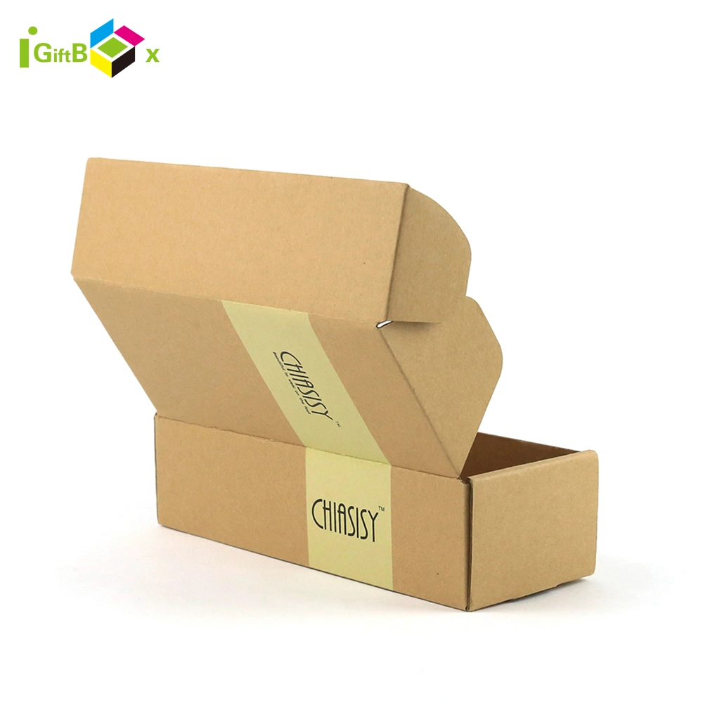 Recycable E-Flut Corrugated Material Flat Packed Subscription Box Packaging for Shipping